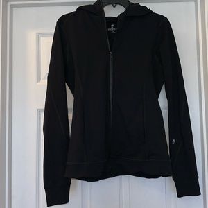 Style firm hooded jacket fits great size L